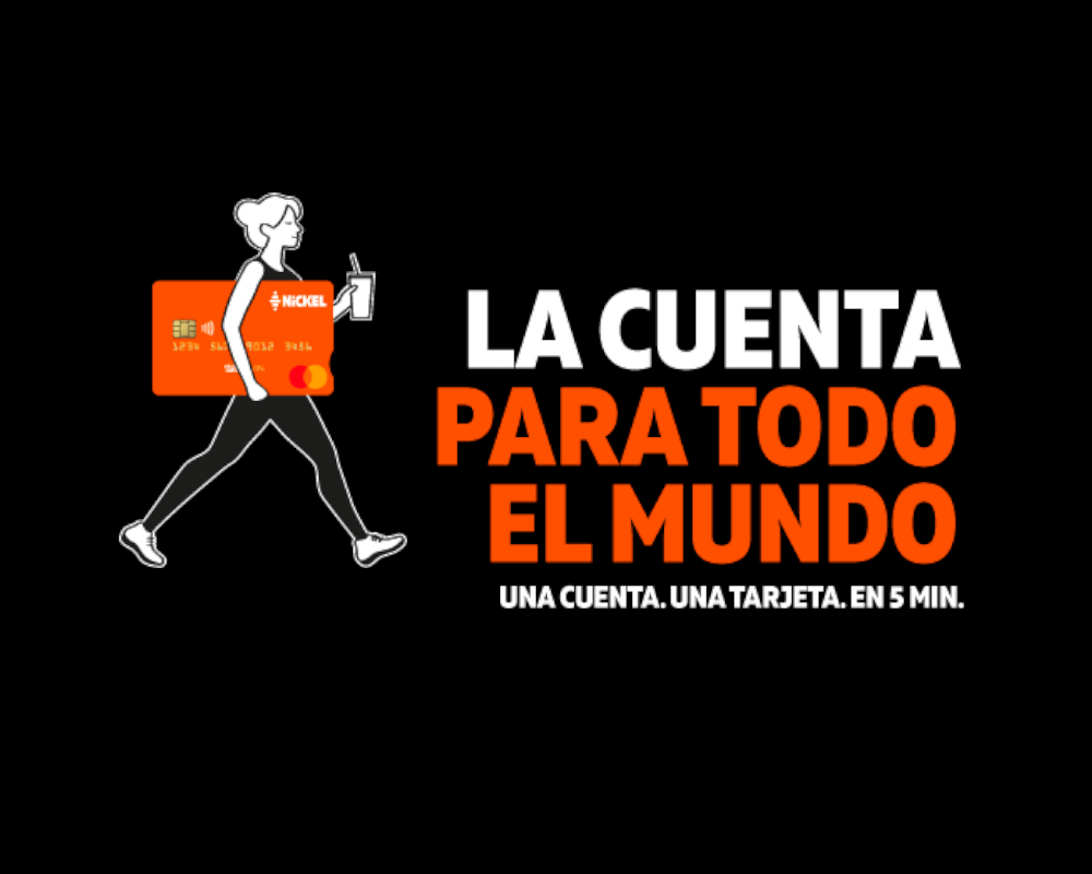 Tarjeta Nickel.